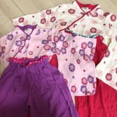 袴風セットアップ　110 120のサムネイル