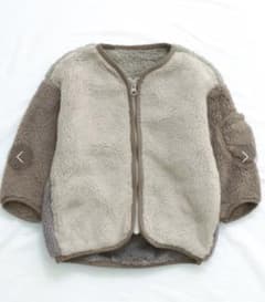 フリースジャケット 90cm アプレレクールのサムネイル