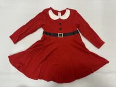 H&M サンタ風 ワンピース 90cmのサムネイル