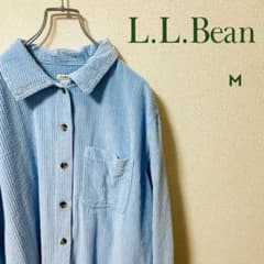 L.L.Bean コーデュロイシャツ　Mサイズ　一点物　希少カラーのサムネイル
