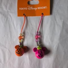 ディズニーリゾート2014ハロウィンペアストラップ ディズニーリゾート ハロウィンかぼちゃ 鈴 ストラップ - メルカリ