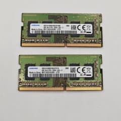 SAMSUNG 8GB PC4-2666V ノート用 メモリー 8GBx4枚 SAMSUNG（サムスン） SAMSUNG PC4-2666V 8GB DDR4 ノートパソコン用