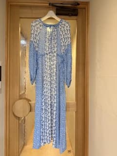 ヌキテパ 小花柄 ロングワンピース - メルカリ