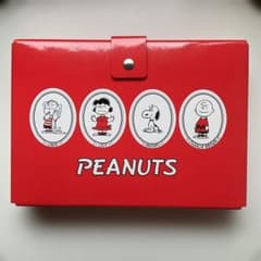 PEANUTS スヌーピー 収納ボックス 赤のサムネイル