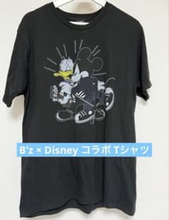 レア】B'z × Disney コラボ Tシャツ 30周年 XL ブラック - メルカリ