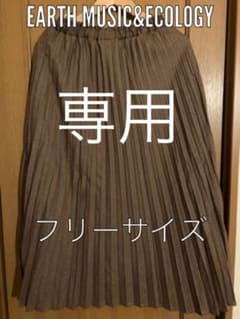 未使用＊earth music&ecology プリーツスカートフリーサイズのサムネイル