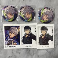新品★あんスタ★UNDEAD【大神晃牙】バラエティ★缶バッジ★バラ缶★2点セット あんスタ☆UNDEAD【大神晃牙】バラエティ☆缶バッジ☆バラ缶☆4点