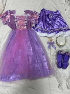 ラプンツェル風ドレス コスチュームセットのサムネイル