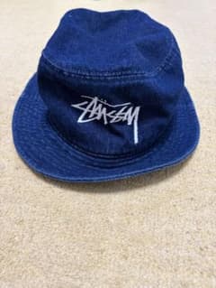 L/XL ストゥーシー STUSSY デニムハット バケットハット - メルカリ