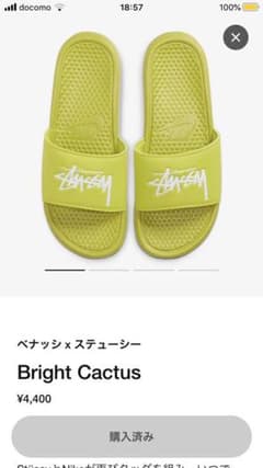 NIKE ナイキ ベナッシ ストゥーシーのサムネイル