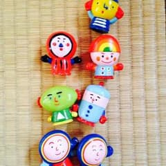 指人形 ともだち8人 七体のサムネイル