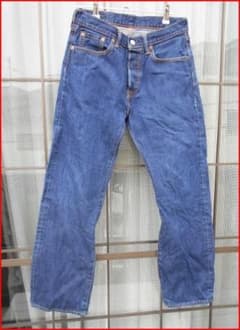 Levi's 501 レギュラー　色濃い目　ジャパン正規　赤耳 　W29のサムネイル