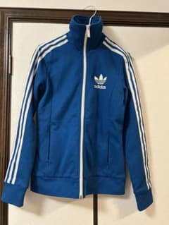 大幅値下げ‼️希少　adidas ジャージ ジャケット 青のサムネイル