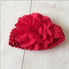 ヘアバンド 赤のサムネイル