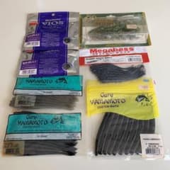 ソフトルアー各種　セット売りのサムネイル