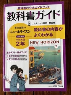 中学教科書ガイド 東京書籍 英語 2年のサムネイル