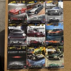 ホットウィール プレミアム ミニカー 9台セット まとめ売り + オマケ3