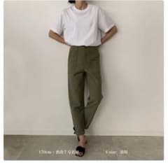 YONFA ベイカーパンツ（olive）のサムネイル