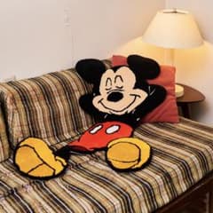 クッション・抱きまくら・ブランケット MIYOSHI RUG - Sleeping Mickey RUG MIYOSHI RUG - Sleeping Mickey RUG - メルカリ