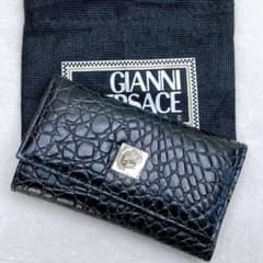 ✨美品✨ヴェルサーチ メデューサ クロコ型押し 6連キーケース