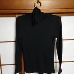 Y'sforliving綿ブラックカットソーのサムネイル