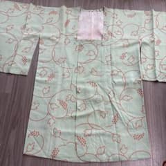 羽織 淡緑色 蔦模様 刺繍入りのサムネイル