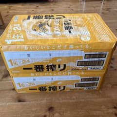 キリン一番搾り　350ml24缶入　2ケースのサムネイル