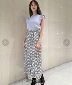 SNIDEL Sustainaバリエプリントスカート