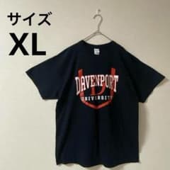 【ギルダン 】GILDAND　 Tシャツ 　ロゴ　プリント　ラフ　ブラック　XL