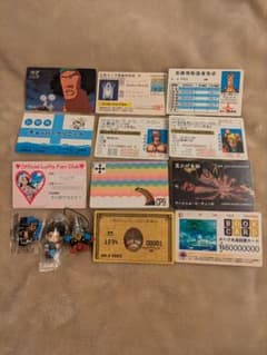 ONE PIECE パロディカード 運転免許証など 11枚セット おまけ、 - メルカリ