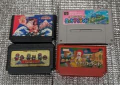 ファミコンソフト3本+スーパーファミコン1本セット - メルカリ