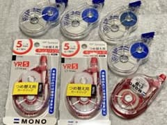 テープのり＆修正テープ7点セットのサムネイル