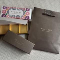 BVLGARI 불가리 빈 상자 리본 쇼퍼 포함
