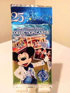 東京ディズニーランド25周年 コレクションカード(2008) - メルカリ