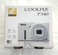 Nikon COOLPIX P340 ホワイト 充電器なし　動作未確認 ジャンク Nikon COOLPIX P340 ホワイト 充電器なし 動作未確認 ジャンク - メルカリ