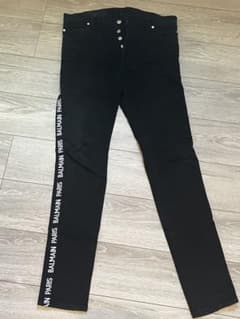 BALMAIN PARISデニム ブラック 30 - メルカリ