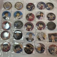 名探偵コナン 缶バッジ まとめ売り 毛利蘭 工藤新一 ジン 安室透