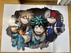 僕のヒーローアカデミア ジャンプ3月号付録のポスターのサムネイル