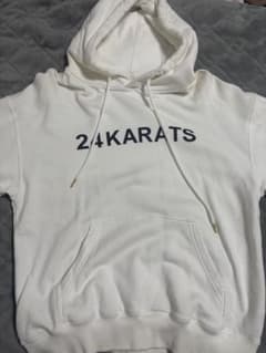 24KARATS ホワイト パーカーのサムネイル