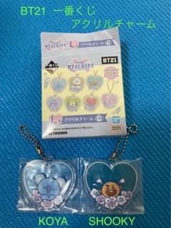 BT21GIFT 이치 반 쿠지 아크릴 매력 (상자 없음)