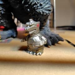 メカゴジラ ソフビパペットマスコット 指人形のサムネイル