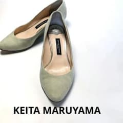 【KEITA MARUYAMA】Wedgwood embroidered suede