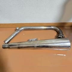 SR400 OVER SSメガホンマフラーのサムネイル
