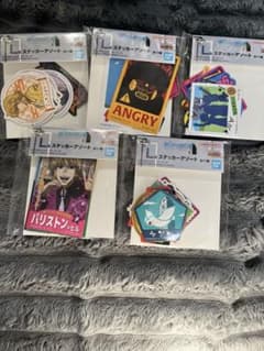 HUNTER × HUNTER 이치 반 쿠지 L상 스티커 어소트 5점 세트