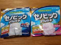 セノビック プラス ヨーグルト味・いちご味 180g2袋セットのサムネイル