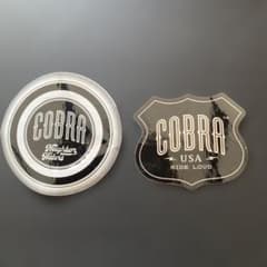 할리 코브라 스티커 COBRA 2장 세트