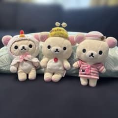 コリラックマ ぬいぐるみ 3点セットのサムネイル