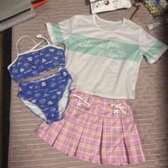 女の子 水着 4点セット 140cmのサムネイル