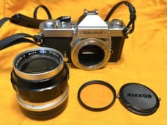 NikomatレンズNikkor-P Auto 1:2.8 f=10.5cm NikomatレンズNikkor-P Auto 1:2.8 f=10.5cm - メルカリ