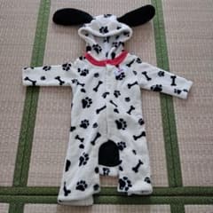カバーオール　アウター　犬柄　コスプレ　赤ちゃんのサムネイル